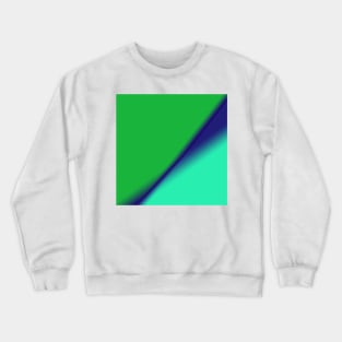 GREEN BLUE TEXTURE ART Crewneck Sweatshirt